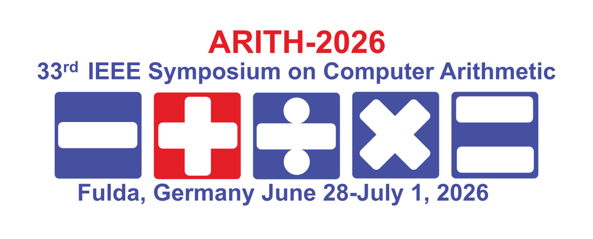 33rd IEEE International Symposium on Computer Arithmetic - ARITH 2026